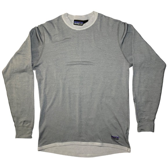 Patagonia Other - Patagonia Men Medium Gray Long Sleeve Crew Neck Shirt